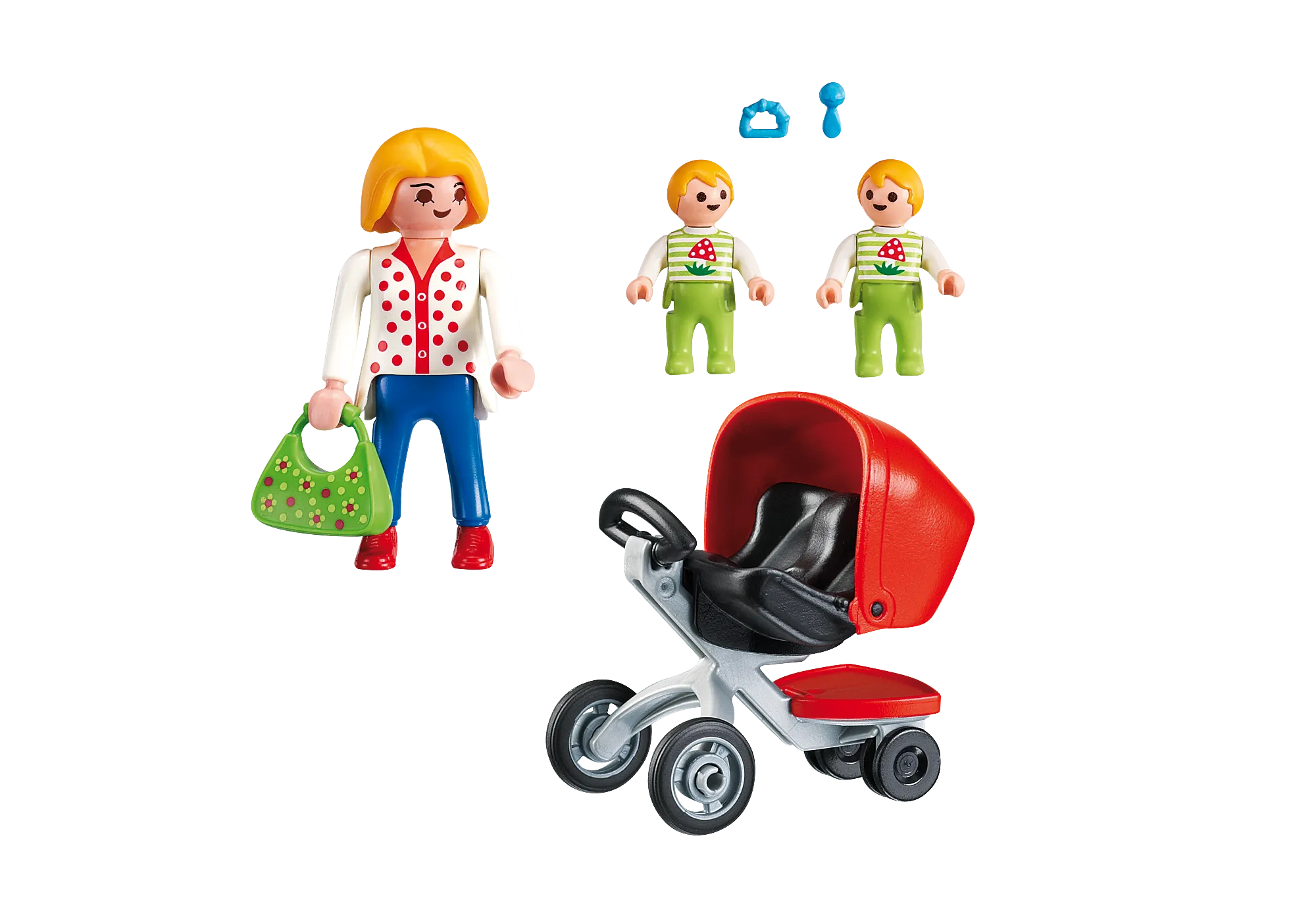 Playmobil 5573 Maman avec jumeaux et landau