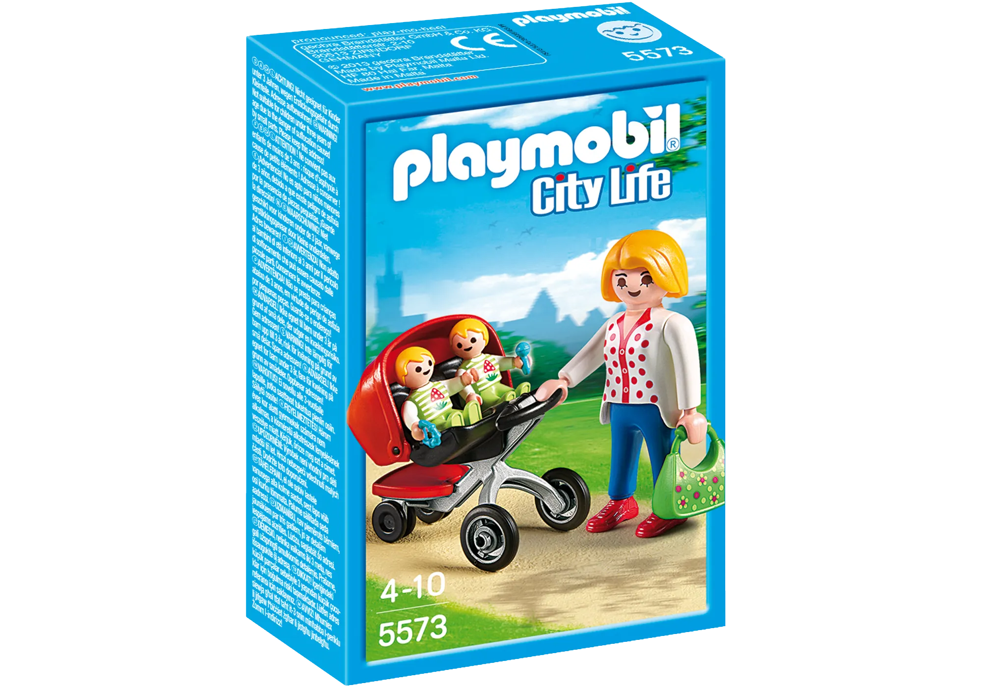 Playmobil 5573 Maman avec jumeaux et landau
