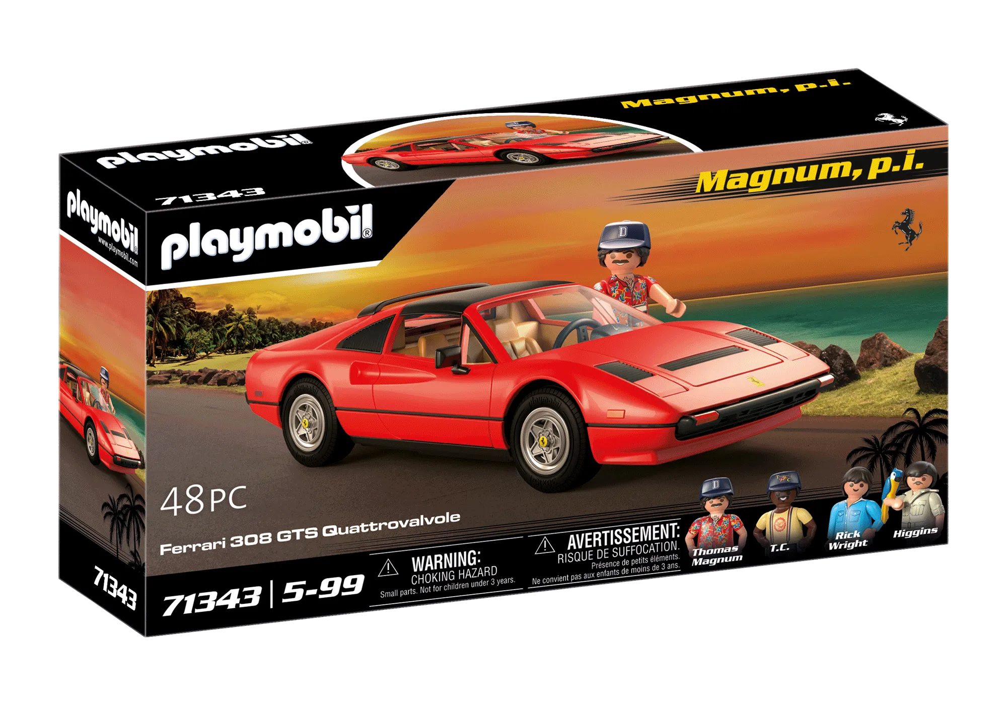Playmobil 71343 Magnum Ferrari 308GT
