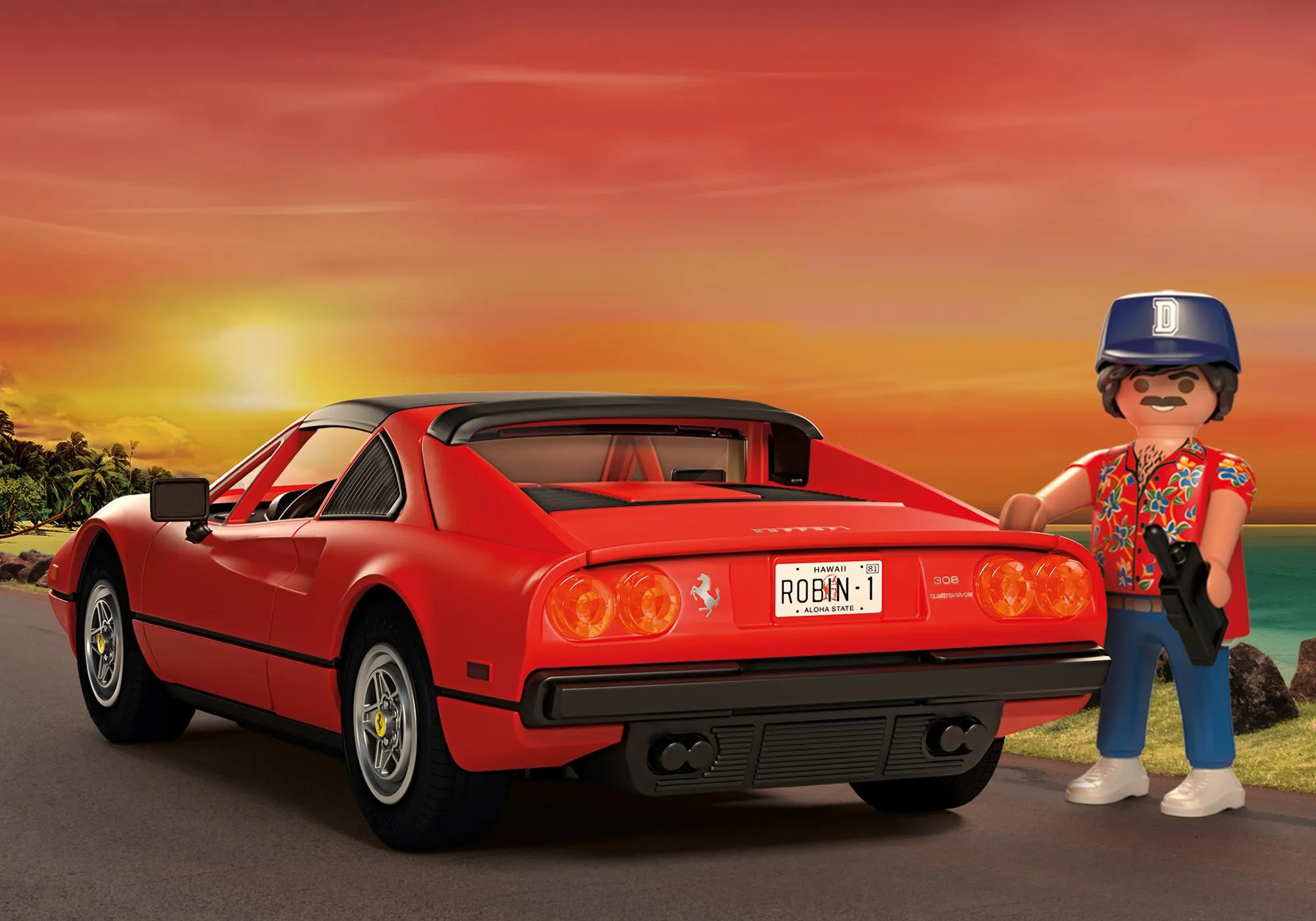Playmobil 71343 Magnum Ferrari 308GT