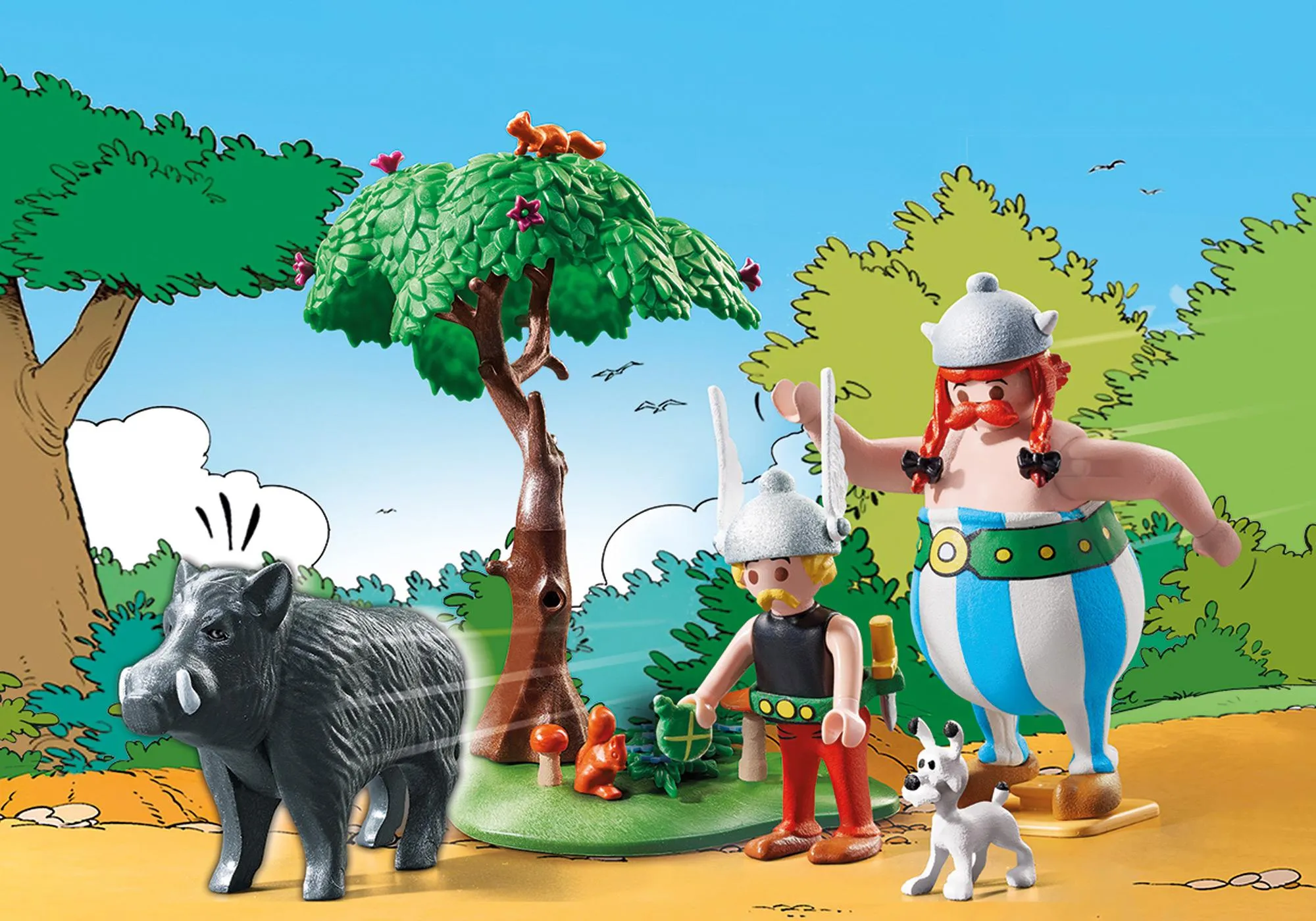 Playmobil 71160 Astérix : La chasse au sanglier