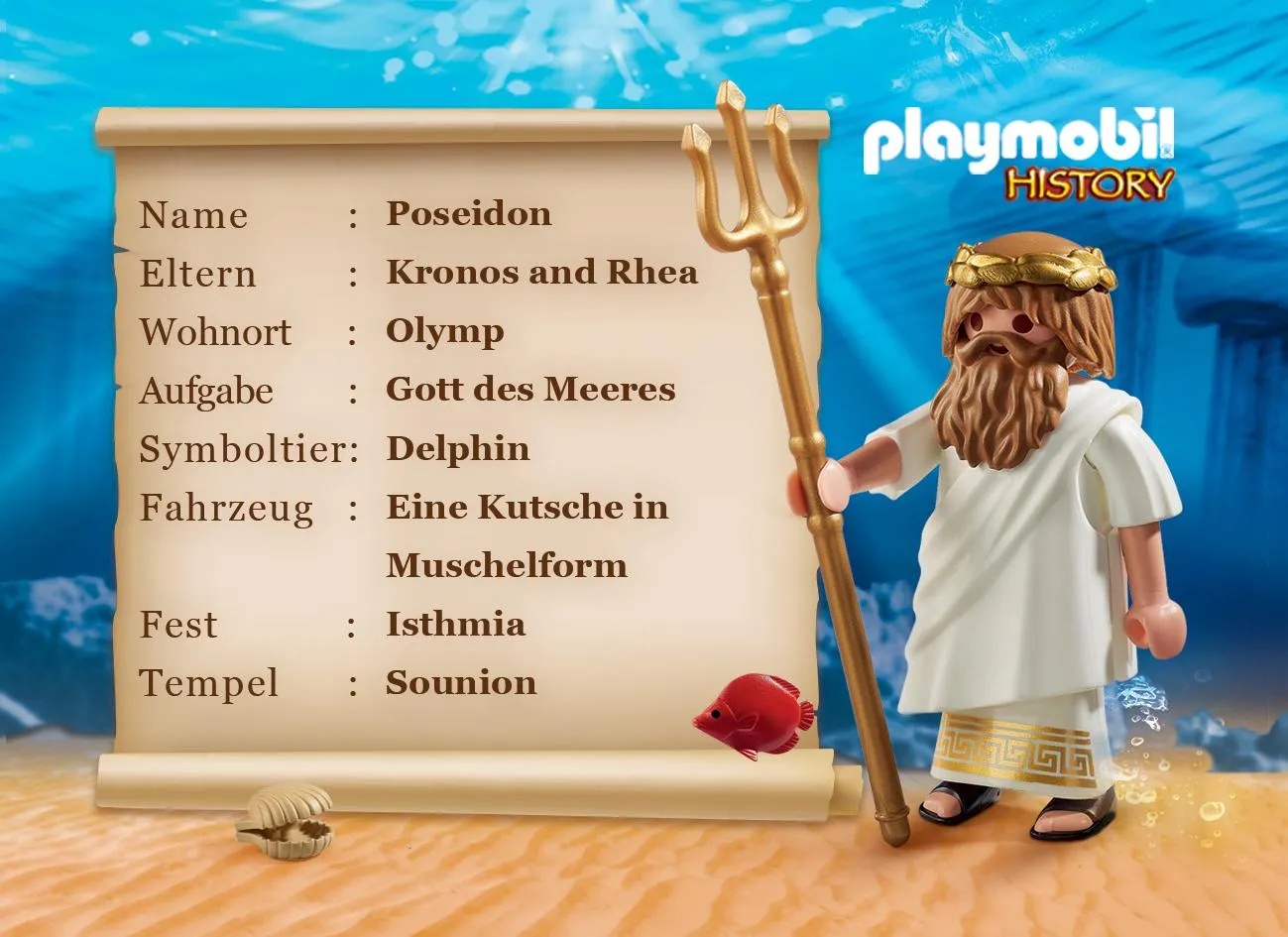 Playmobil 9523 Poséidon
