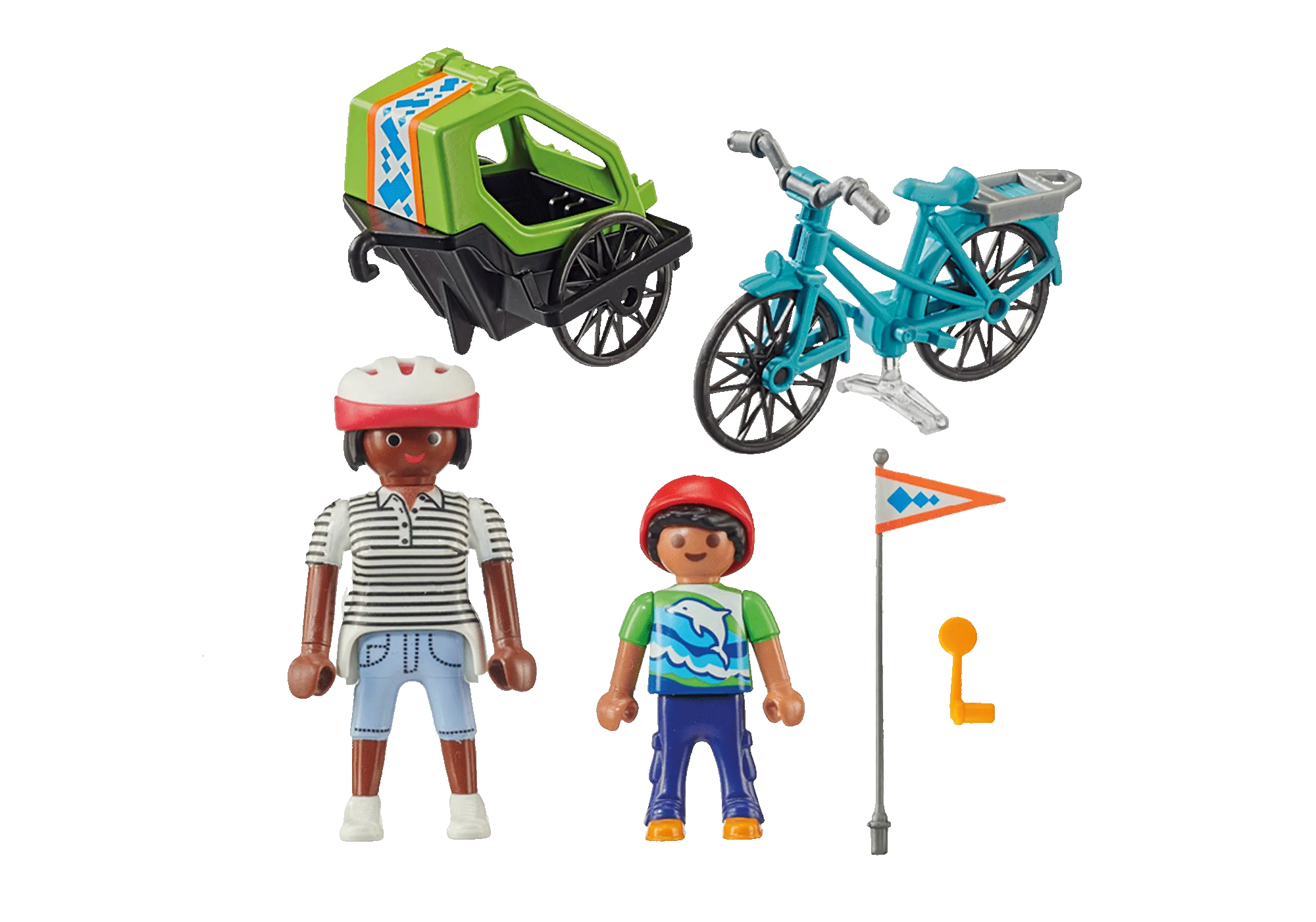 Playmobil 70601 Cyclistes maman et enfant