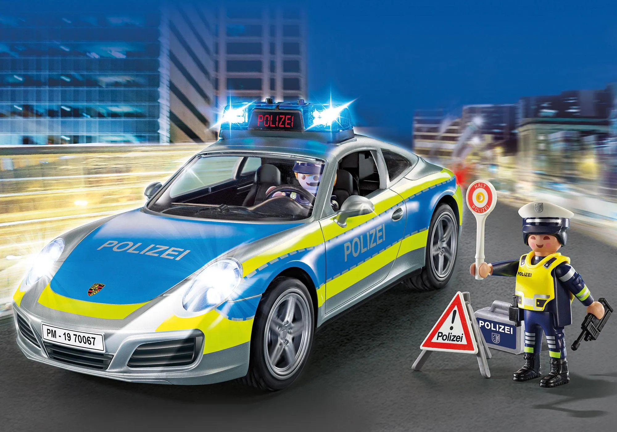 Playmobil 70067 Porsche 911 Carrera 4S Police