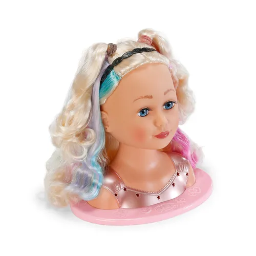 BABY born Styling Head Rainbow 27cm