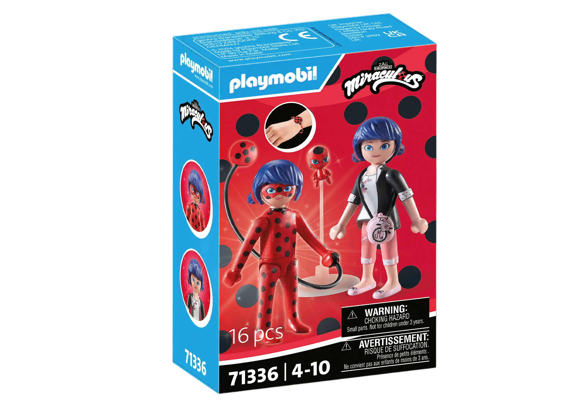 Playmobil 71336 Miraculous : Marinette & Ladybug