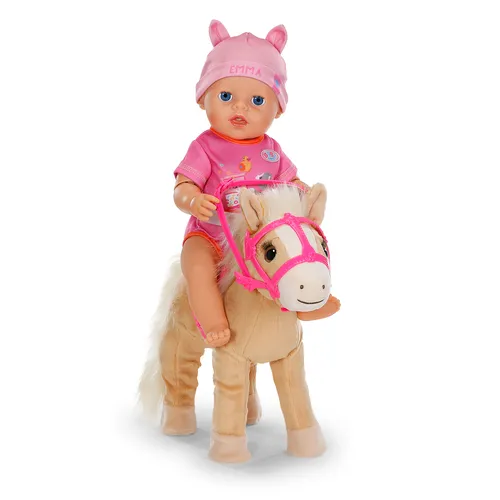 BABY born My Horse Cutie with Box Puppen-Haustier