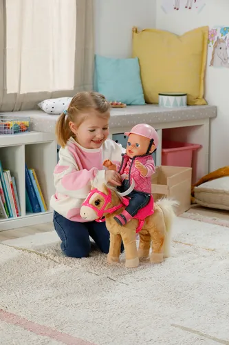 BABY born My Horse Cutie with Box Puppen-Haustier