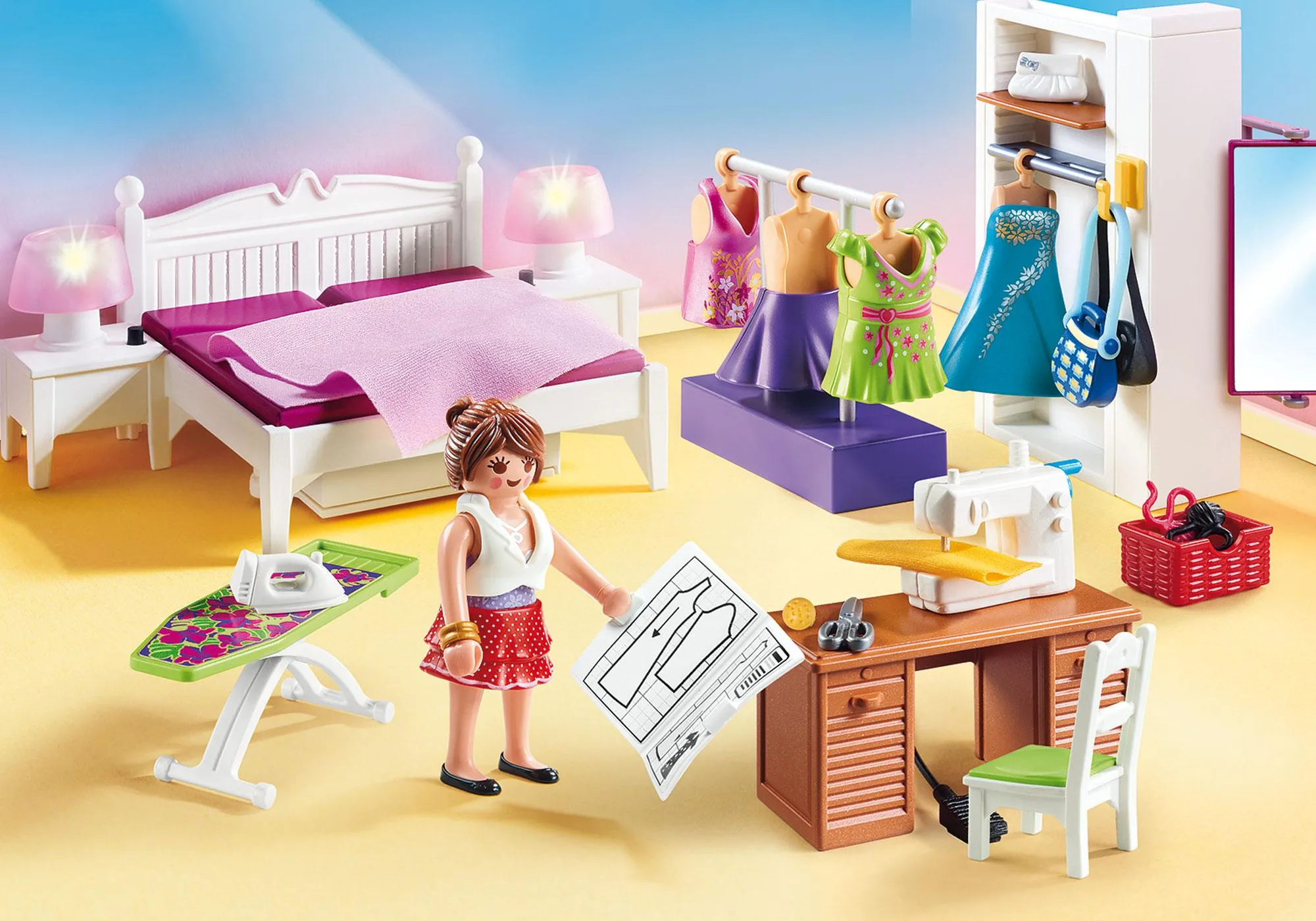 Playmobil 70208 Chambre avec espace couture
