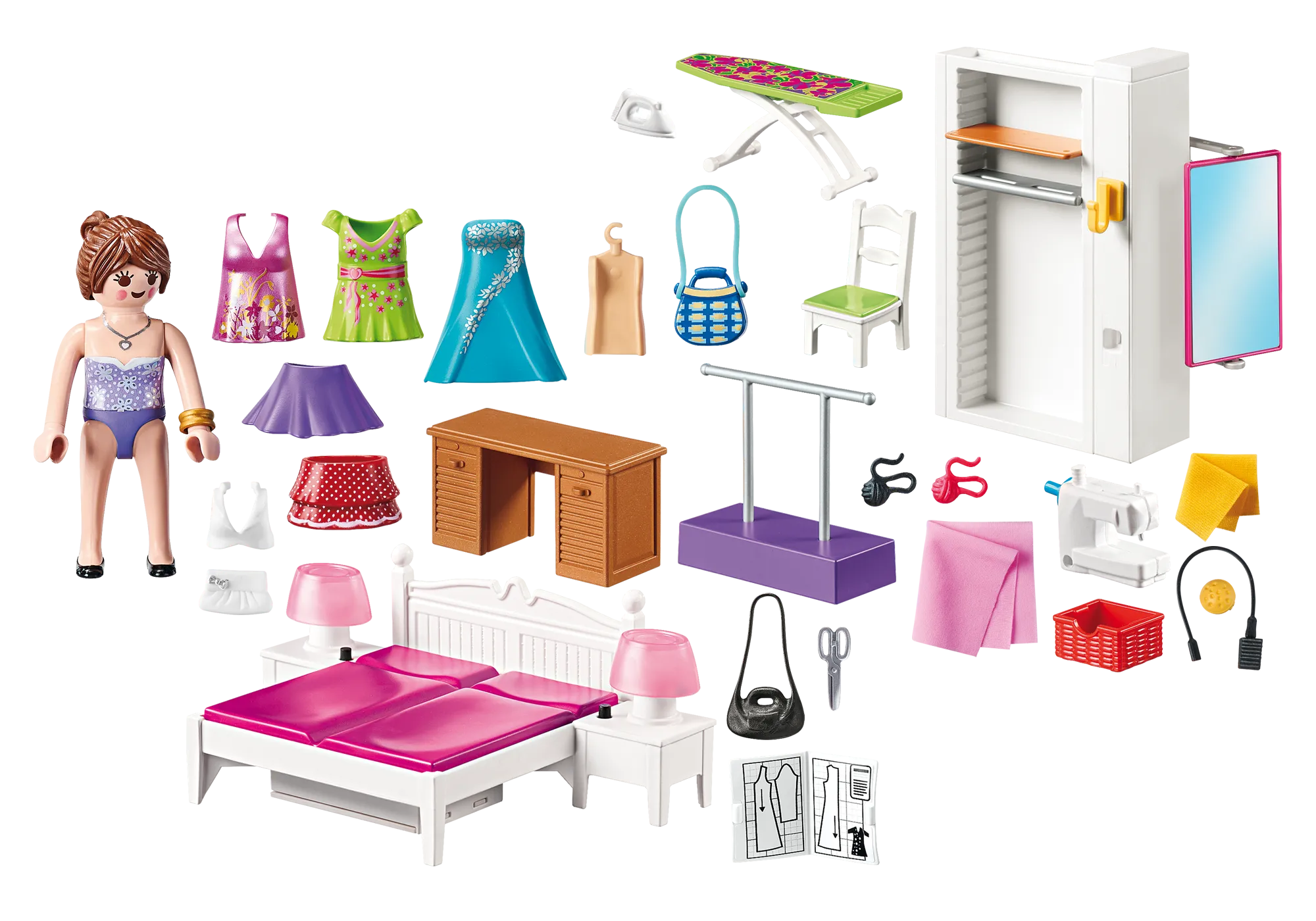 Playmobil 70208 Chambre avec espace couture