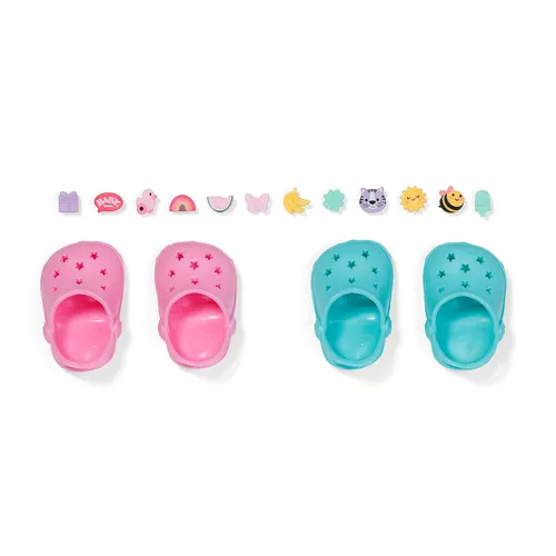 BABY born Shoes with Pins 2pairs.43cm Zapatos de muñeca