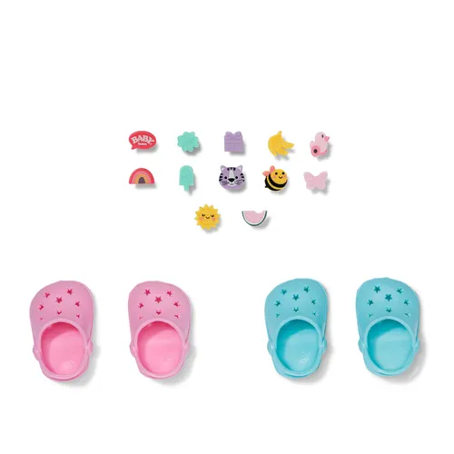 BABY born Shoes with Pins 2pairs.43cm Zapatos de muñeca