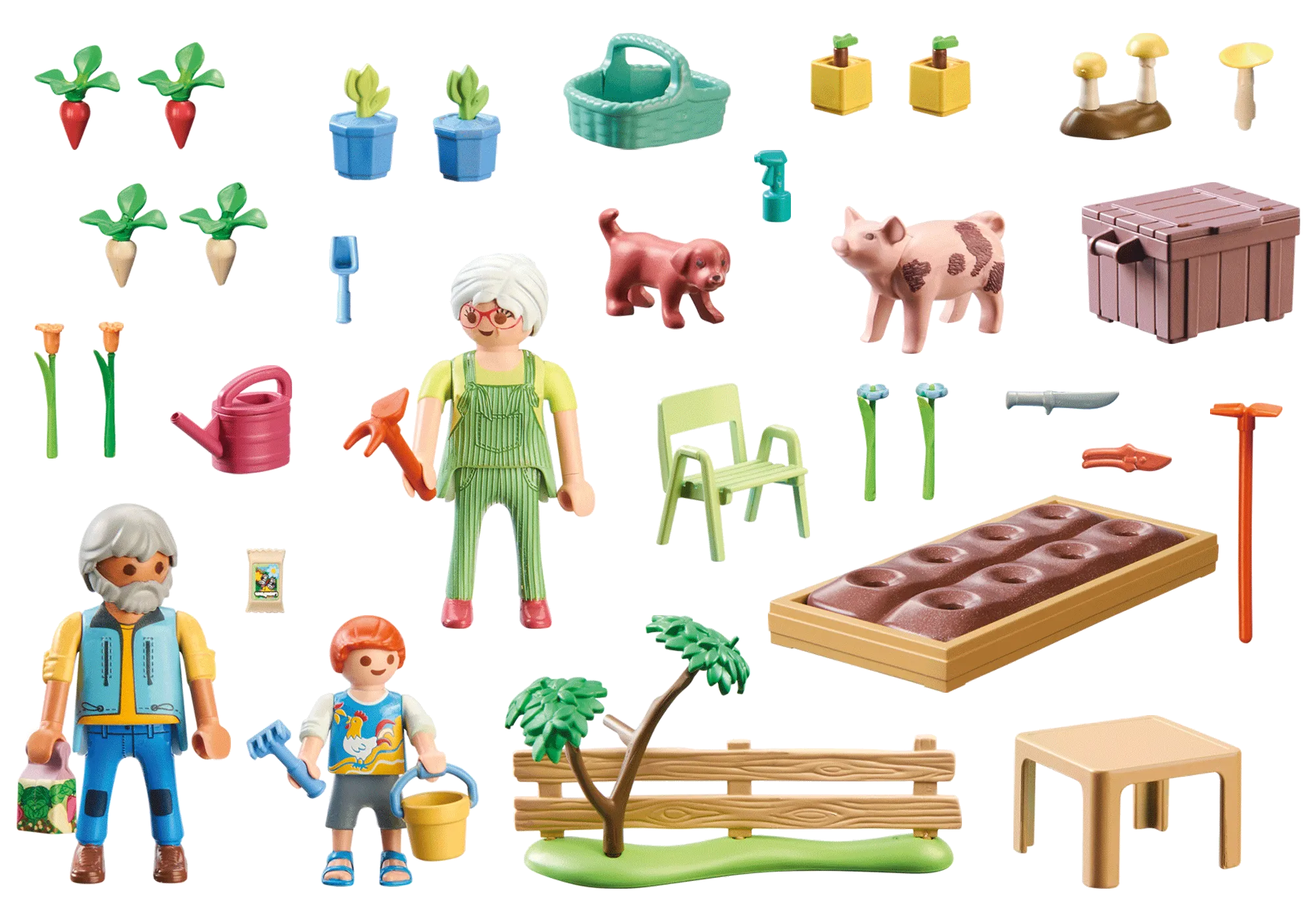 Playmobil 71443 Grands-parents et potager