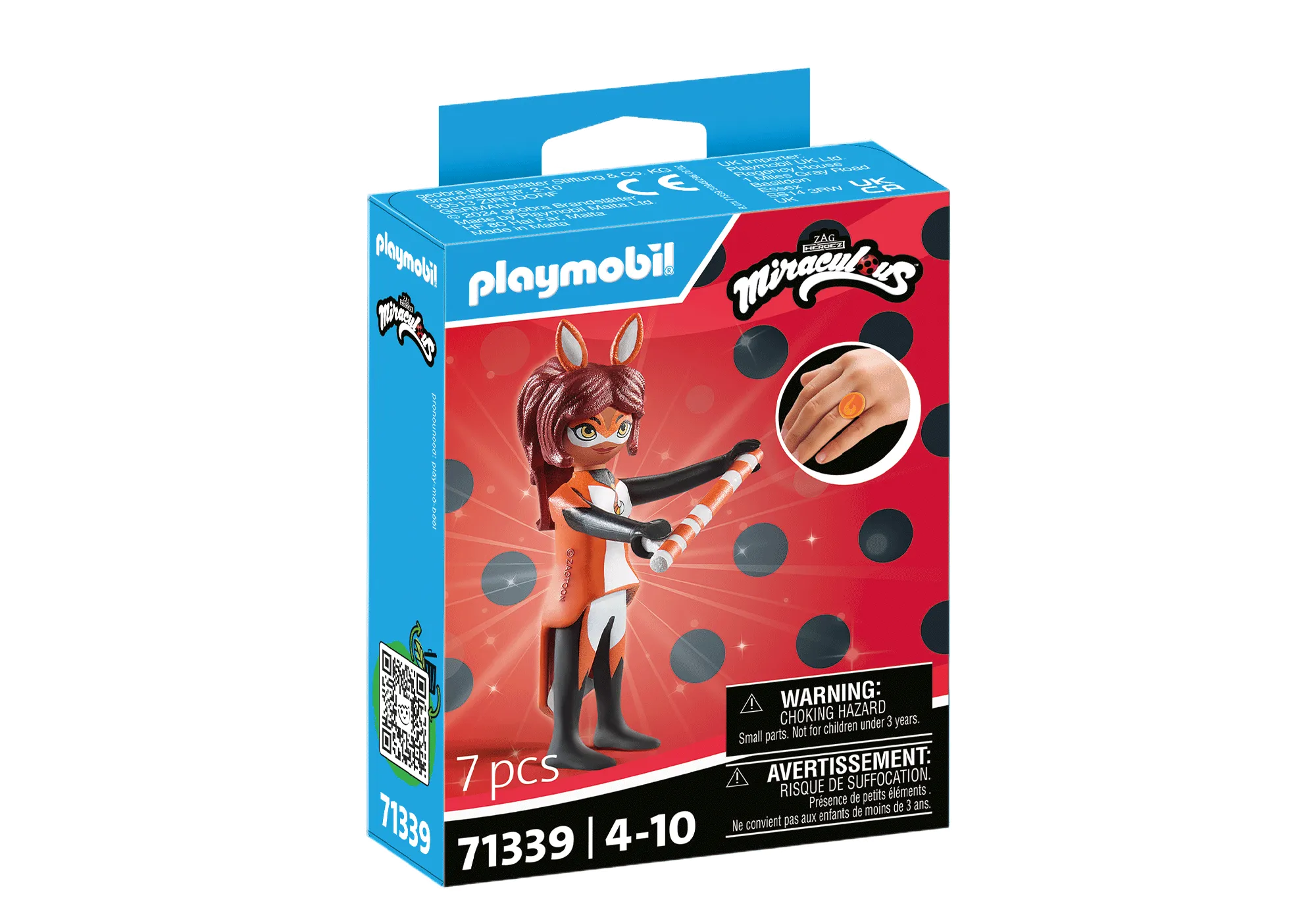 Playmobil 71339 Miraculous : Rena Rouge
