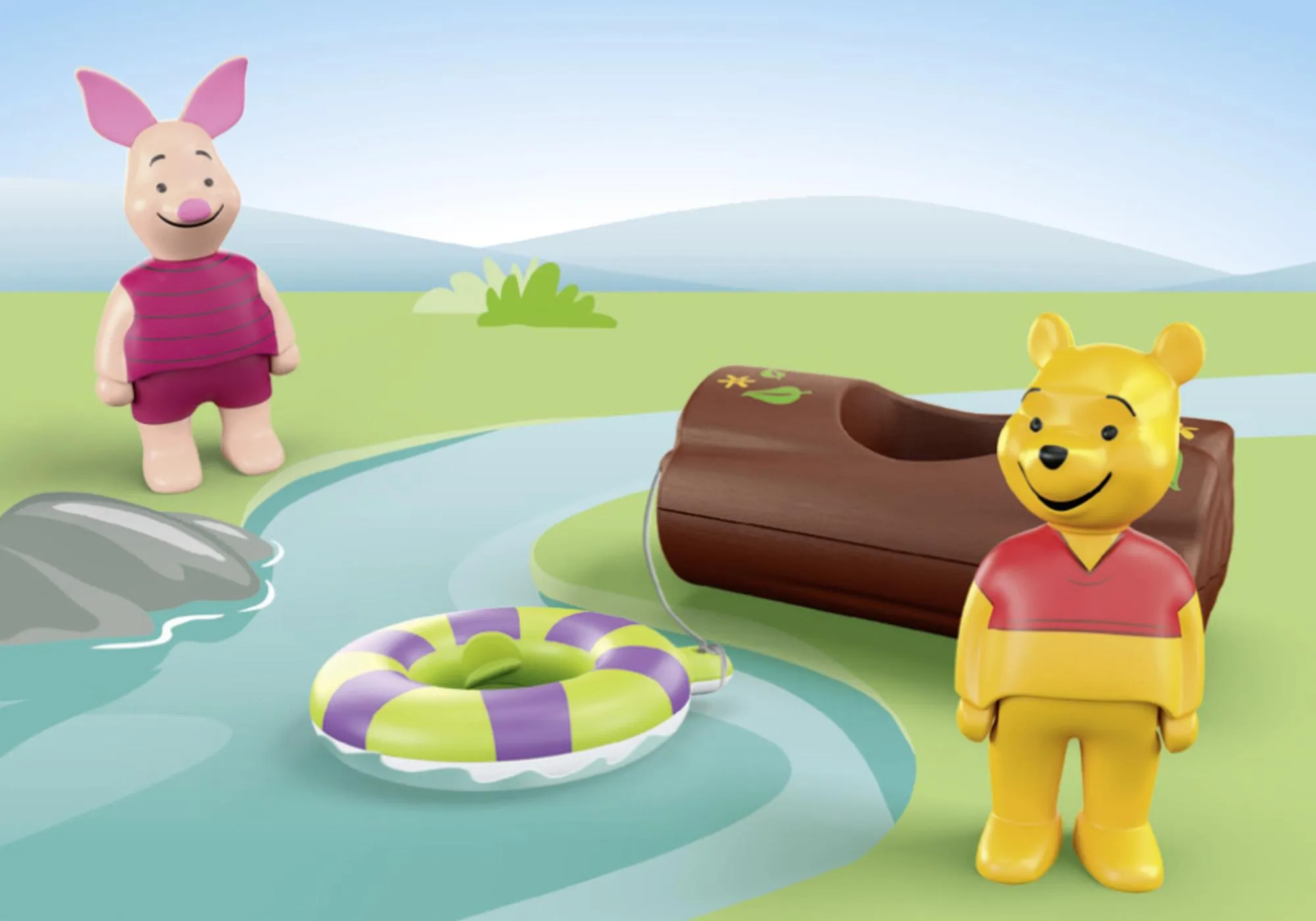Playmobil 71705 Junior & Disney : Winnie et Porcinet avec tronc