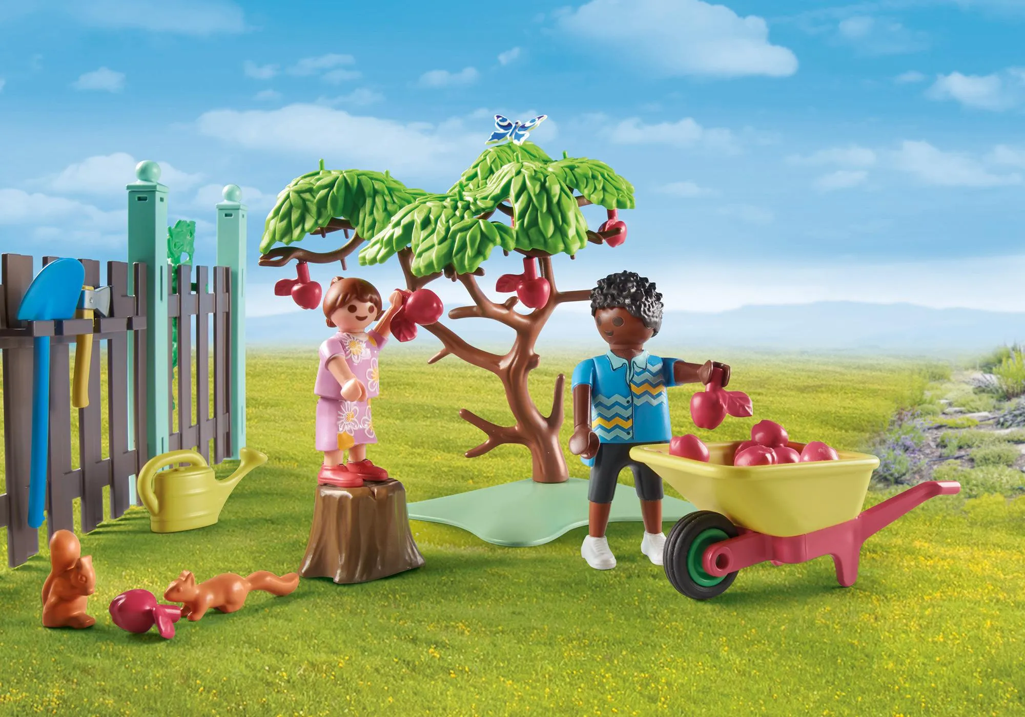 Playmobil 71510 Poulailler et jardin
