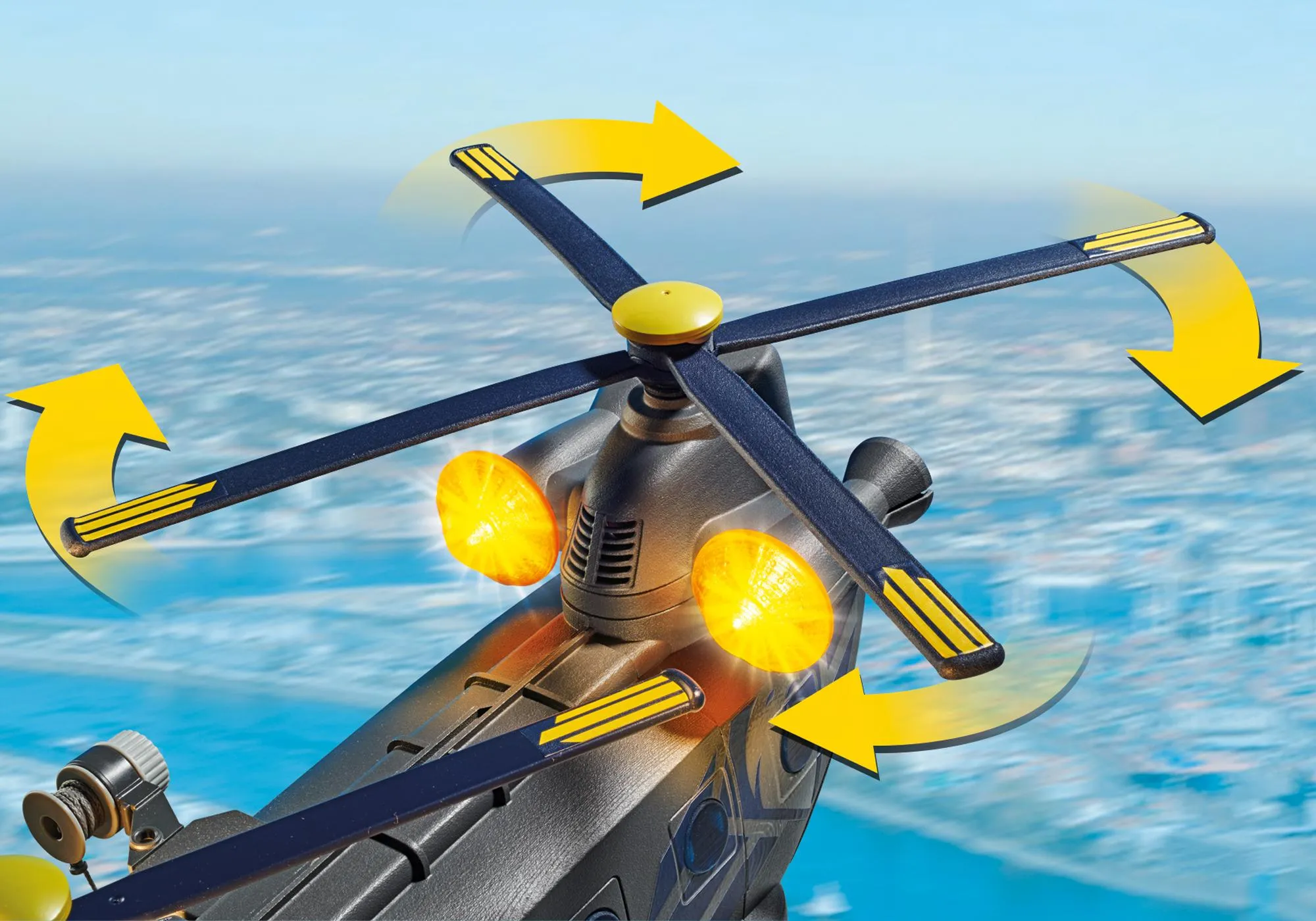 Playmobil 71149 Hélicoptère de transport des forces spéciales