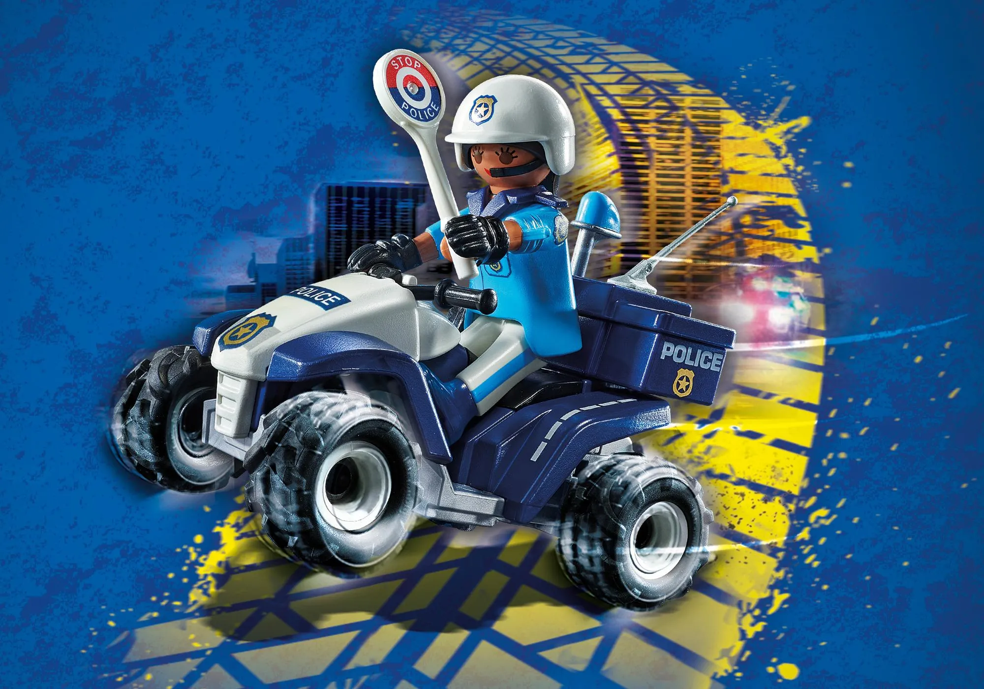 Playmobil 71092 Policier et quad