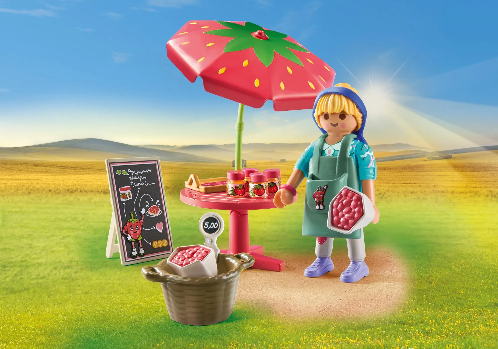 Playmobil 71445 Vendeuse de confitures