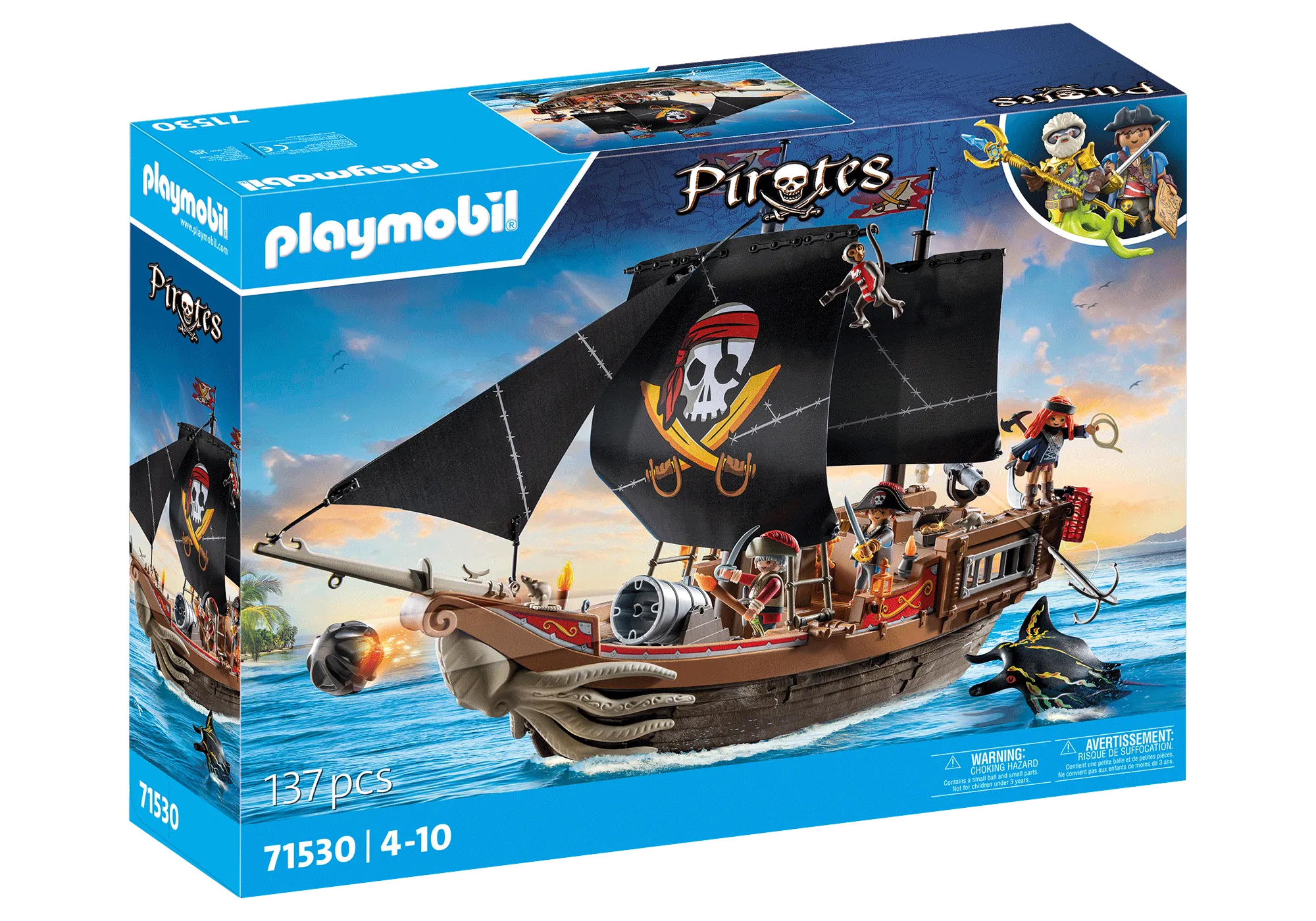Playmobil 71530 Bateau pirates