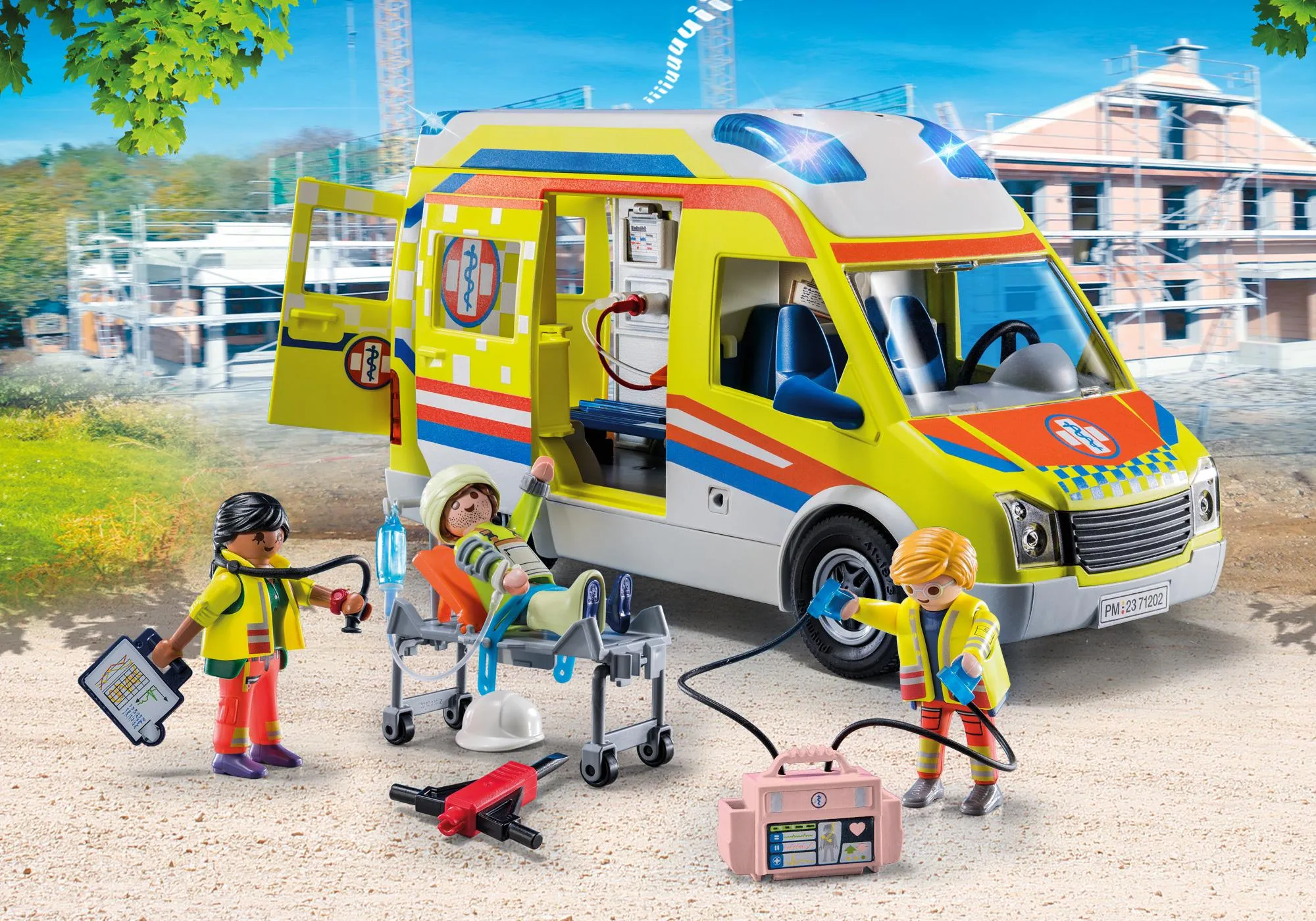 Playmobil 71202 Ambulance avec effets lumineux et sonore