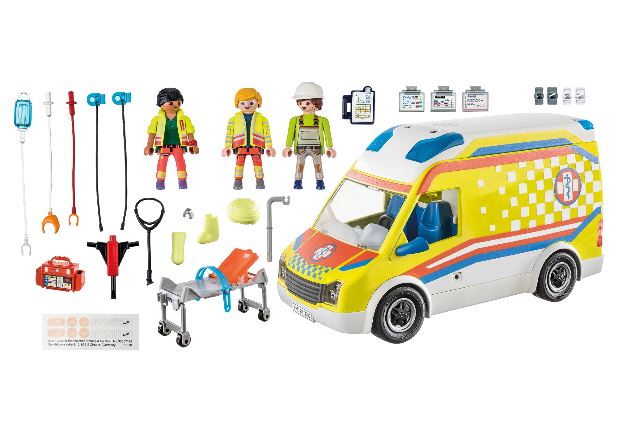 Playmobil 71202 Ambulance avec effets lumineux et sonore