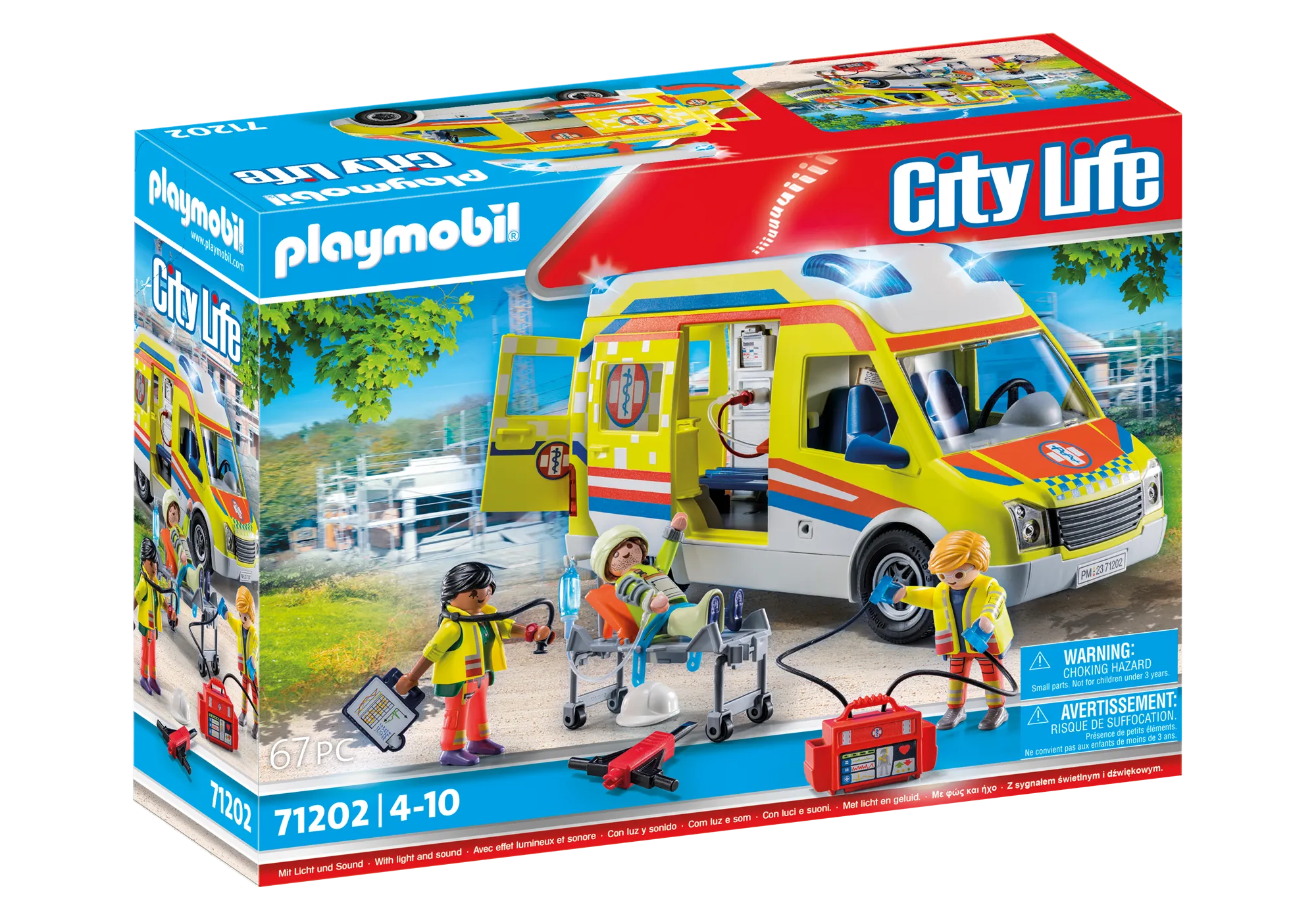 Playmobil 71202 Ambulance avec effets lumineux et sonore