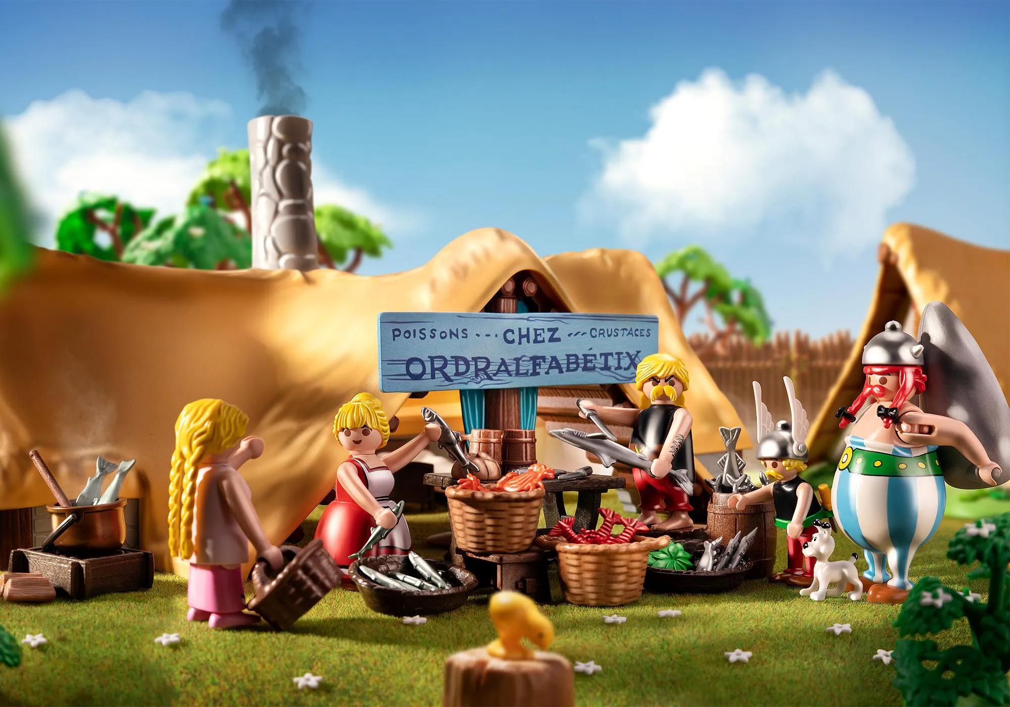 Playmobil 71266 Astérix : La hutte d'Ordralfabetix