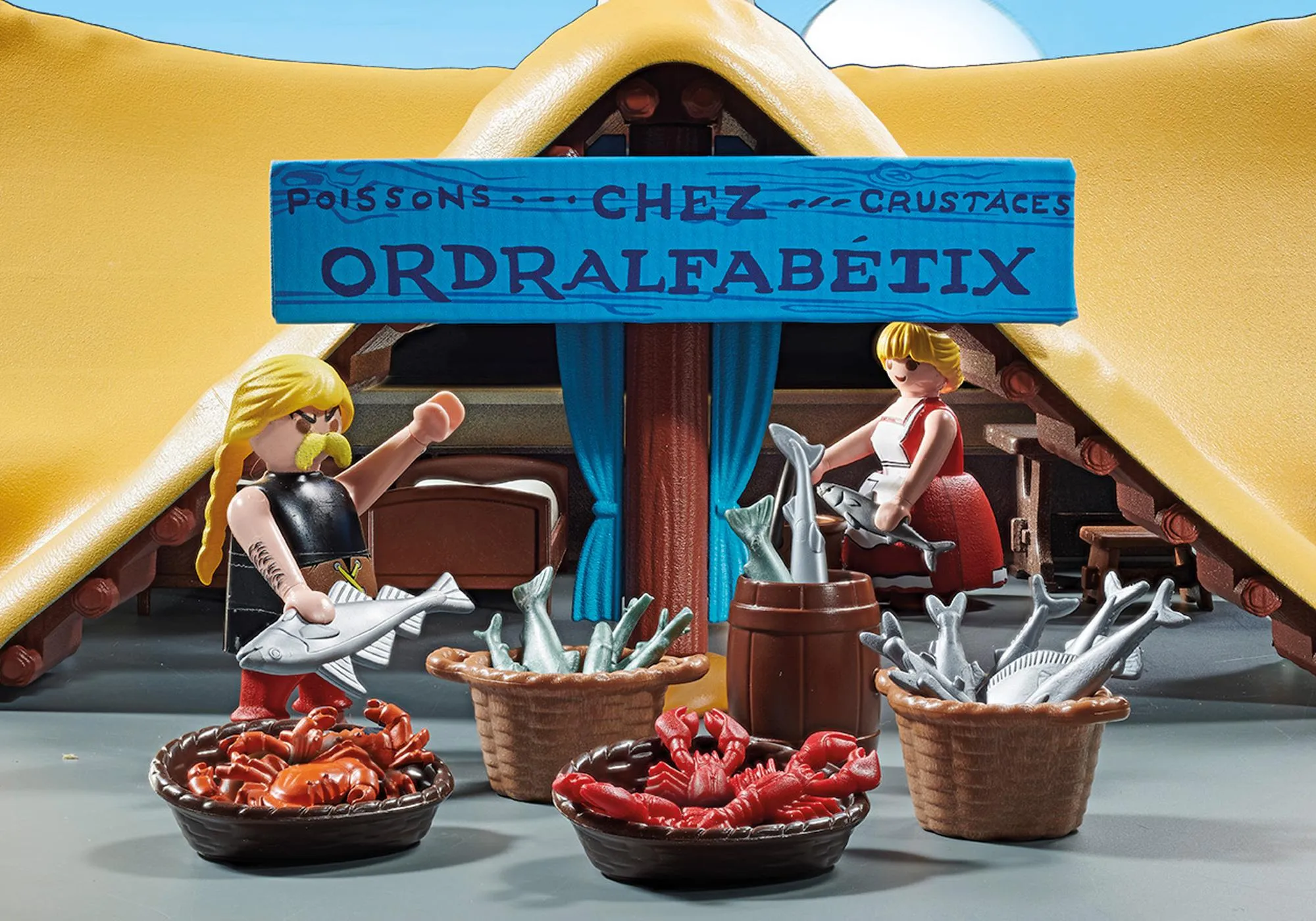 Playmobil 71266 Astérix : La hutte d'Ordralfabetix