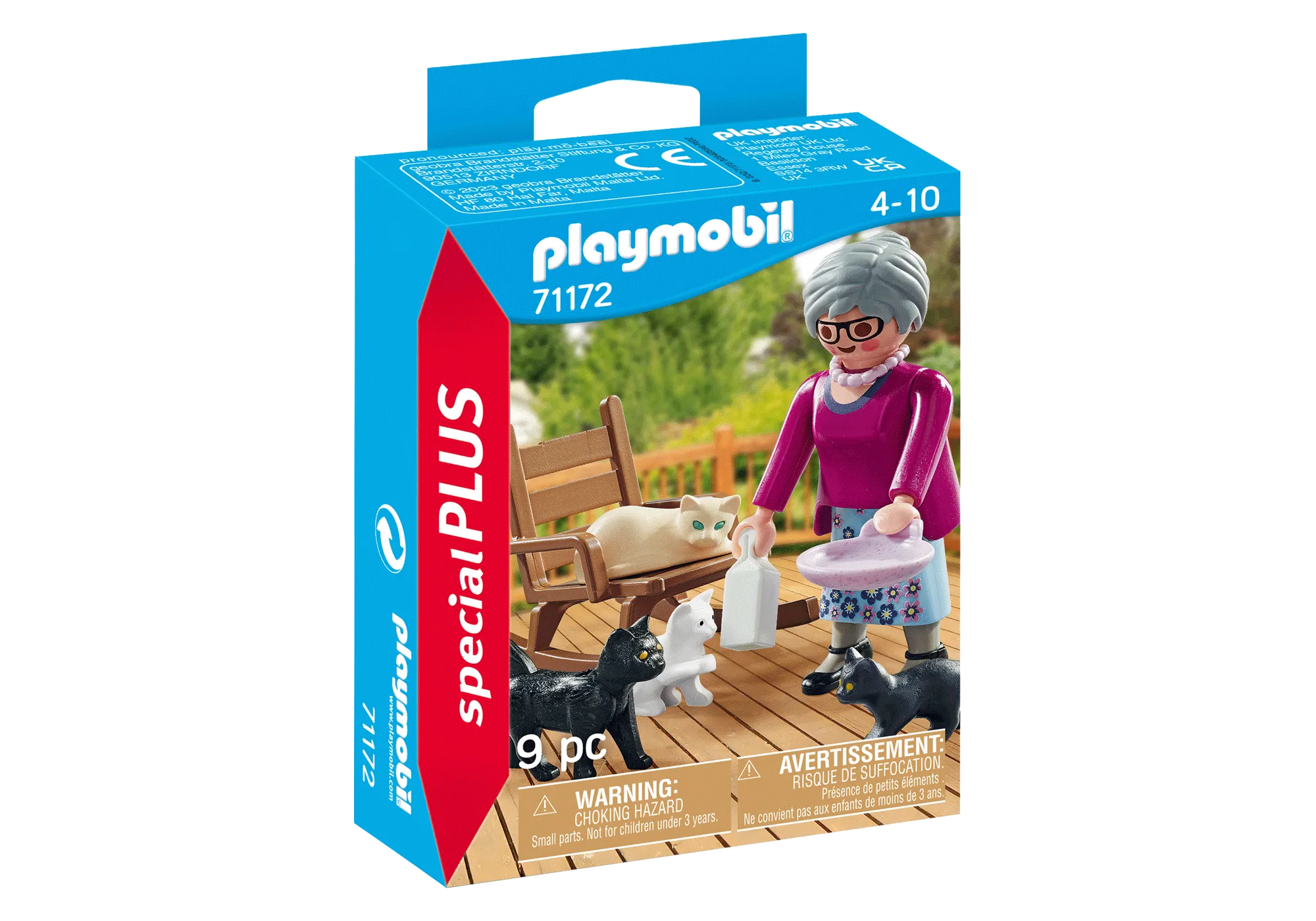 Playmobil 71172 Grand-mère avec chats