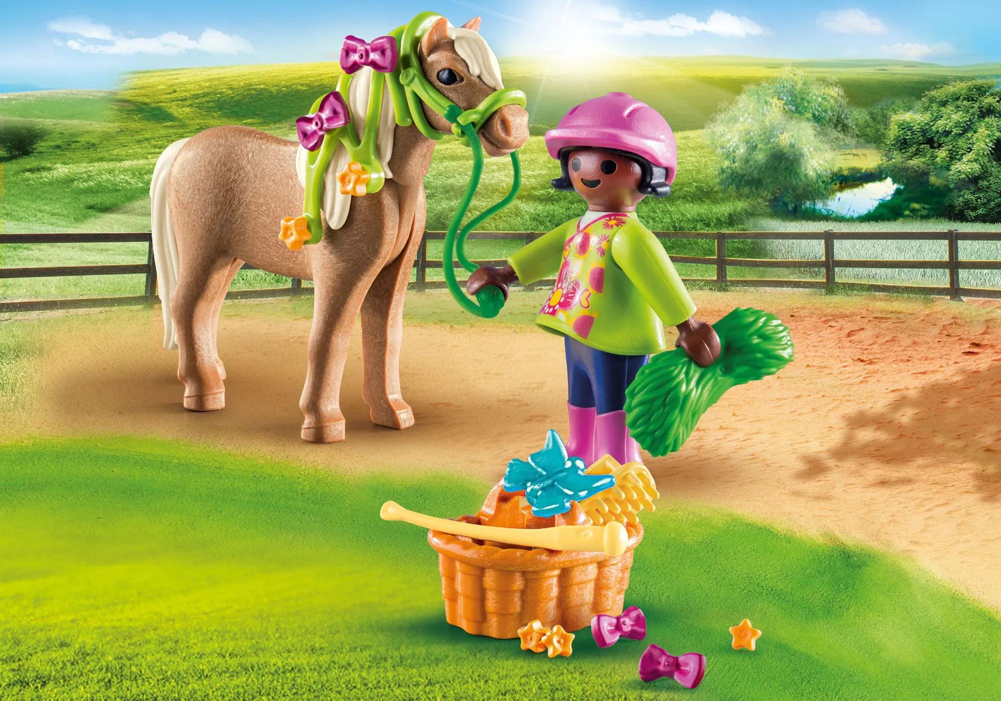 Playmobil 70060 Cavalière avec poney