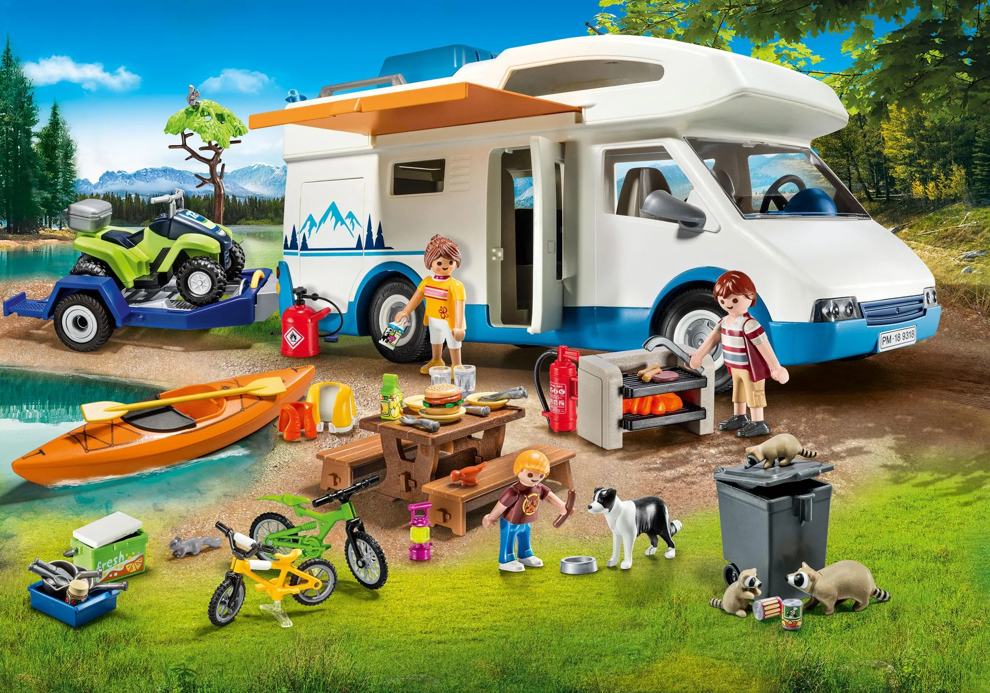 Playmobil 9318 Aventure au Camping