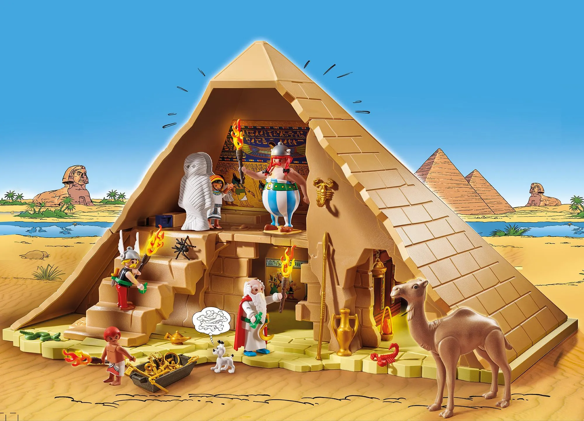 Playmobil 71148 Astérix : La Pyramide du Pharaon
