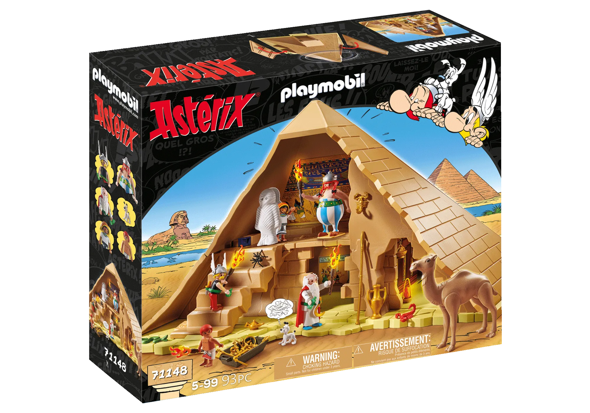 Playmobil 71148 Astérix : La Pyramide du Pharaon