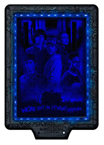 Clementoni The Metamorphic Art Collection - Stranger Things Jigsaw puzzle 520 pc(s) Television/films