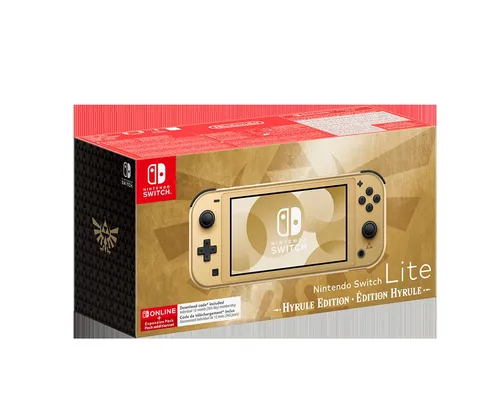 Nintendo Switch Lite Hyrule Edition console de jeux portables 14 cm (5.5") 32 Go Écran tactile Wifi Or