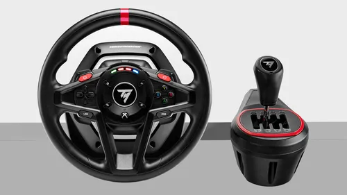 Thrustmaster T128 Shifter Pack Black USB Steering wheel + pedals + shifter Analogue / Digital PC, Xbox One, Xbox One S, Xbox One X, Xbox Series S, Xbox Series X