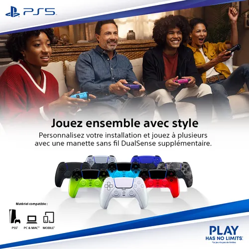 Sony Interactive Entertainment DualSense Rosso, Nero Bluetooth/USB Gamepad Analogico/Digitale Android, MAC, PC, PlayStation 5, iOS