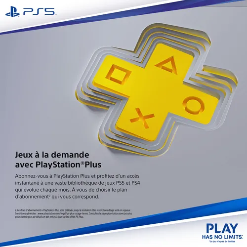 Sony Interactive Entertainment PlayStation 5 1 To Wifi Noir, Blanc