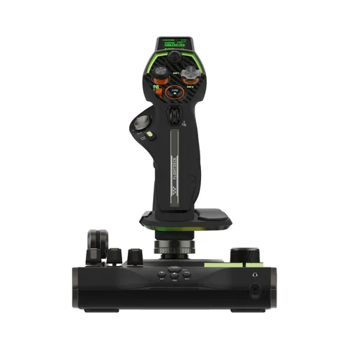 Turtle Beach VelocityOne Flightdeck - Universal HOTAS Simulation Joystick and Throttle with Touch Display, Stick Mounted HUD and Contactless Sensors for Air and Space Combat on Windows 10 and 11