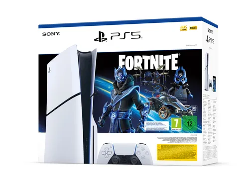 Sony Interactive Entertainment Playstation 5 Slim Fortnite 1 To Wifi Noir, Blanc