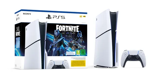 Sony Interactive Entertainment Playstation 5 Slim Fortnite 1 To Wifi Noir, Blanc