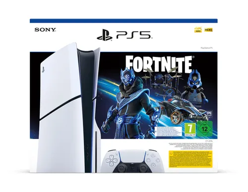 Sony Interactive Entertainment Playstation 5 Slim Fortnite 1 To Wifi Noir, Blanc