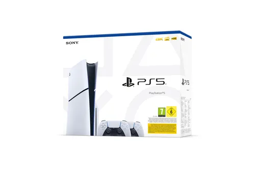 Sony Interactive Entertainment Playstation 5 Slim 1 To Wifi Noir, Blanc