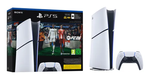 Sony Interactive Entertainment PlayStation 5 Digital + EA Sports FC 26 Bundle 825 Go Wifi Noir, Blanc