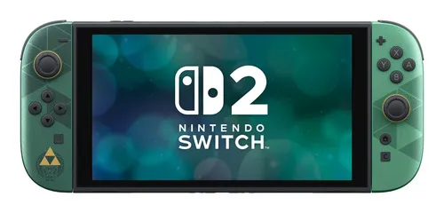 Nintendo Switch 2 - The Legend of Zelda - 40th Anniversary Edition draagbare game console 20,1 cm (7.9") 256 GB Touchscreen Wifi Zwart, Groen, Goud