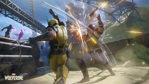 Sony Interactive Entertainment PlayStation 5 édition numérique - Édition limitée Marvel's Wolverine Jaune combat