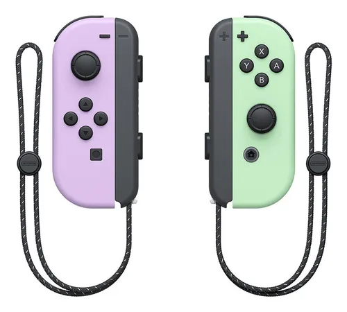 Nintendo Joy-Con Verde, Viola Bluetooth Gamepad Digitale Nintendo Switch, Nintendo Switch OLED