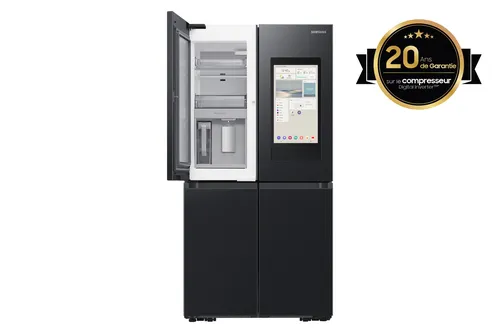 Samsung RF65DG9H0EB1 side-by-side refrigerator Freestanding 636 L Black