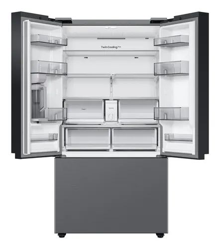 Samsung RF24BB620ES9EF side-by-side refrigerator Freestanding 674 L Silver